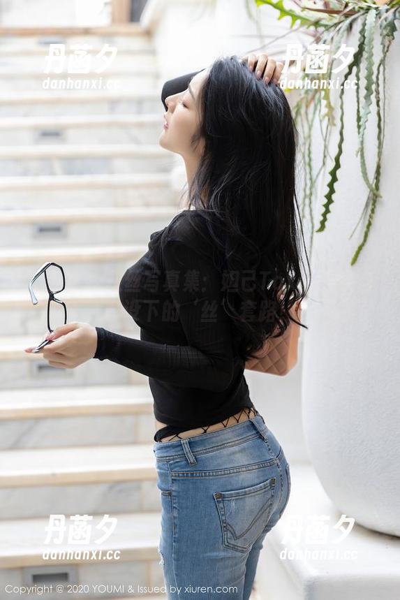 尤蜜荟 - 灰丝写真集：妲己Toxic难敌自己设下的‘丝’套路！