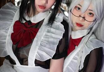 在柒柒不可爱的白裙中，无圣光写真气氛让人陶醉